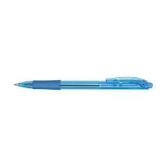 Pentel  Kuličkové pero BK417, světle modrá, 0,35 mm, stiskací mechanismus, PENTEL BK417-S