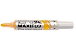 Pentel  Popisovač na bílou tabuli Maxiflo MWL5M, žlutá, 2,5 mm, kuželový hrot, PENTEL