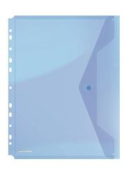 Donau  Spisové desky, s drukem, s děrováním, modrá, A4, PP, DONAU