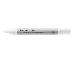 STAEDTLER  Křídový popisovač Lumocolor 344, bílá, 2,4 mm, kuželový hrot, STAEDTLER 344-0