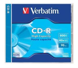 Verbatim  CD-R 800MB, 90min., 40x, Verbatim, jewel box