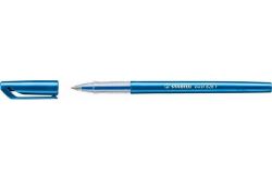 Kuličkové pero Excel, modrá, 0,38mm, s uzávěrem, STABILO ,balení 10 ks