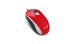 Myš DX-120, červená, drátová, optická, USB, GENIUS