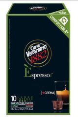 Kávové kapsle Espresso Intenso, kompatibilní s Nespresso, 10 ks, CAFFÉ VERGNANO 2295302 ,balení 10 ks