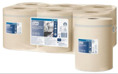 TORK  Papírové utěrky Reflex, přírodní, 2-vrstvé, systém M4, Advanced, 6 rolí, TORK 473481