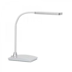 Stolní lampa Pearly color vario, stříbrná, LED, stmívatelná, MAUL 8201795