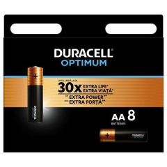 Duracell  Baterie Optimum, AA, 8 ks, DURACELL 10PP110017 ,balení 8 ks