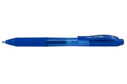 Gelové pero EnerGelX BL107, tmavě modrá, 0,35 mm, stiskací mechanismus, PENTEL BL107-CAX