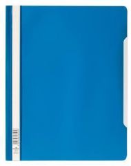 Desky s rychlovazačem, modrá, PP, A4+, 50 ks/balení, DURABLE 257006 ,balení 50 ks