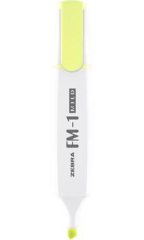 Zvýrazňovač FM-1 Mild, žlutá, 3,5 mm, ZEBRA 55510
