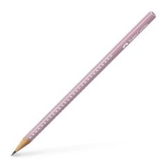 Faber Castell  Grafitová tužka SPARKLE, B, růžová perleť, trojhranná, FABER-CASTELL 118234
