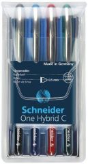 SCHNEIDER  Roller One Hybrid C, sada, 4 barvy, 0,5 mm, SCHNEIDER