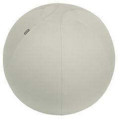 Smiffys  Gymnastický míč na sezení Ergo Cosy, světle šedá, 65 cm, s těžítkem proti odkutálení, LEITZ 654200