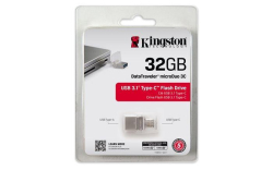 USB Flash disk MicroDuo 3C, 32GB, USB 3.1+Type-C, KINGSTON