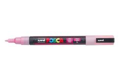 Akrylový popisovač Posca PC-3ML, lesklá růžová, 0,9-1,3 mm, UNI 2UPC3MLR