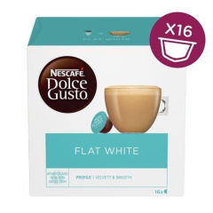 Kávové kapsle Dolce Gusto Flat White, 16 ks, NESCAFÉ