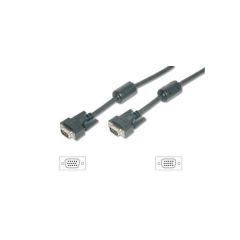 EQUIP  VGA kabel monitoru s feritovým kroužkem, 1,8 m, EQUIP 118817