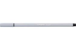 Stabilo  Fix, 1 mm, STABILO Pen 68, světle šedá