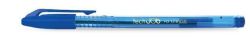 Kuličkové pero TechJob, modrá, 0,4mm, s uzávěrem, FLEXOFFICE ,balení 12 ks