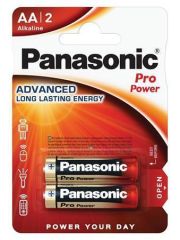 Panasonic  Baterie Pro power, AA 2 ks, PANASONIC