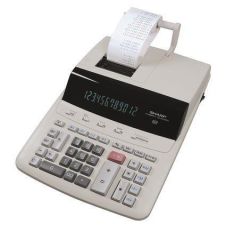 SHARP  Kalkulačka s tiskem CS2635RHGYSE, 12 místný displej, 2-barevný tisk, SHARP