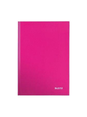 Zápisník Wow, růžová, linkovaný, A5, 80 listů, s tvrdými deskami, LEITZ