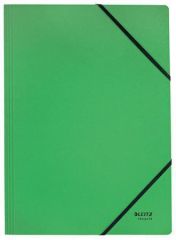 Leitz  Desky na dokumenty Recycle, zelená, karton, A4, LEITZ 39080055