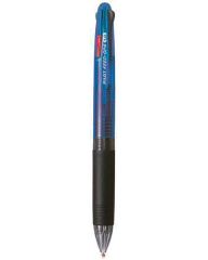 PILOT  Kuličkové pero Feed GP4, modrá, stiskací mechanismus, 4 barvy, 0,25 mm, PILOT