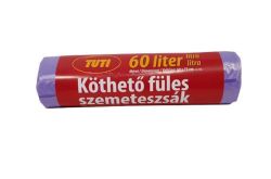 Pytle na odpadky Tuti, zatahovací, 60 l, 16 ks ,balení 16 ks