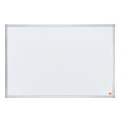 Nobo  Magnetická tabule Essential, bílá, smaltovaná, 90 x 60 cm, hliníkový rám, NOBO 1915677