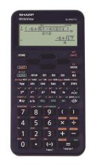 SHARP  Kalkulačka EL-W531TL, modrá, vědecká, 420 funkcí, SHARP