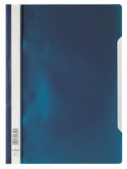Durable  Desky s rychlovazačem Economy, tmavě modrá, A4, PP, DURABLE ,balení 50 ks