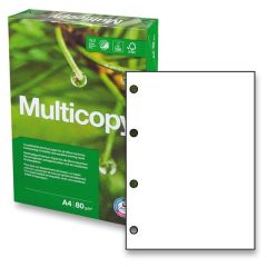 MultiCopy  Xerografický papír Multicopy - A4 80 g / 500 listů / 4 díry