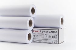 Plano  Plotrový papír v roli Plano Superior - 297 mm x 50 m x 50 mm / 80 g