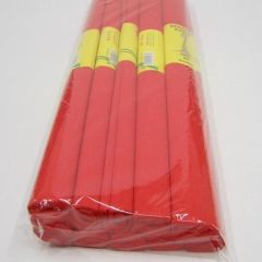 Stepa  Krepový papír - role / 50 x 200 cm / červená