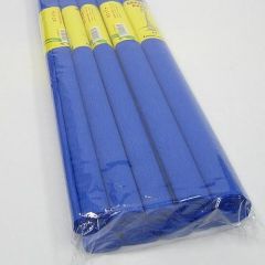 Krepový papír - role / 50 x 200 cm / modrá