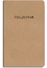 Notes linkovaný - A5 - kraft - #mujnotes