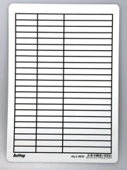 Podložka do sešitů A5 PVC - linka / čtvereček