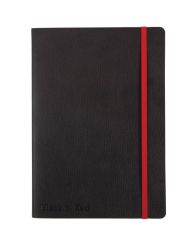 Zápisník Oxford Black nRed mix - A5 / linka / 72 linka