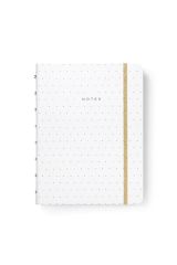 Filofax  Blok Filofax Notebook Moonlight bílá - A5/56l
