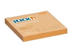 Stick´n by Hopax  Samolepicí bločky Stick´n by Hopax Kraft Notes - 76 mm x 76 mm / 100 lístků