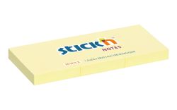 Stick´n  Samolepicí bločky Stick´n by Hopax žluté - 38 x 51 mm / 3 x 100 lístků