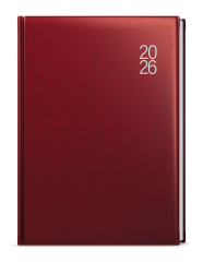 Diář BALACRON - A4 / týdenní / bordó
