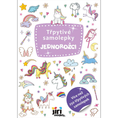 JIRI MODELS  Třpytivé samolepky - Jednorožci