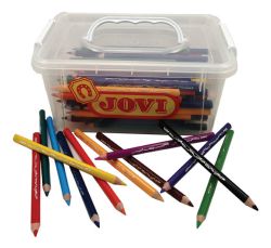 Pastelky JOVI JUMBO trojhranné / 120 ks / ekonomické balení