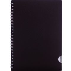 Blok BOBO Plastic s boční spirálou - A5 / linka