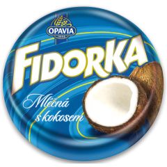 Opavia  Opavia Fidorka Mléčná s kokosem, 30g