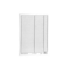 Podložka do sešitů A4 papírová - linka / linka