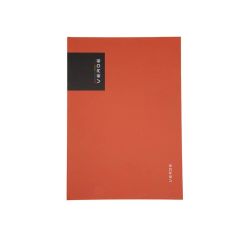 Kniha záznamní VERDE - A4 / linka / 96 listů / cihlová