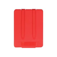 Víko na odpadkový koš na tříděný odpad - červená